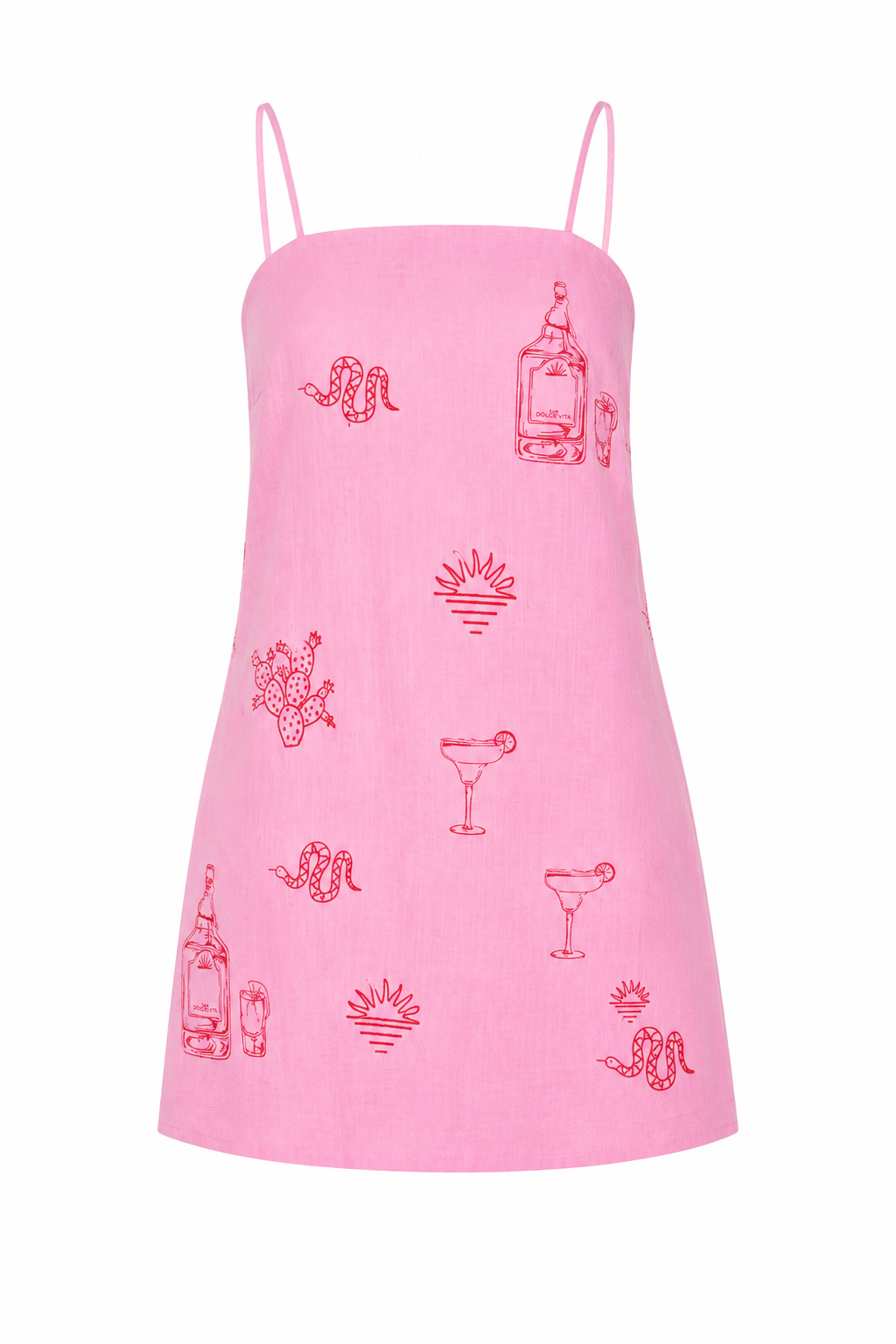 Desert Rosé Mini Dress