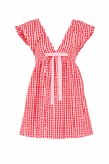 Picnic Ribbon Mini Dress