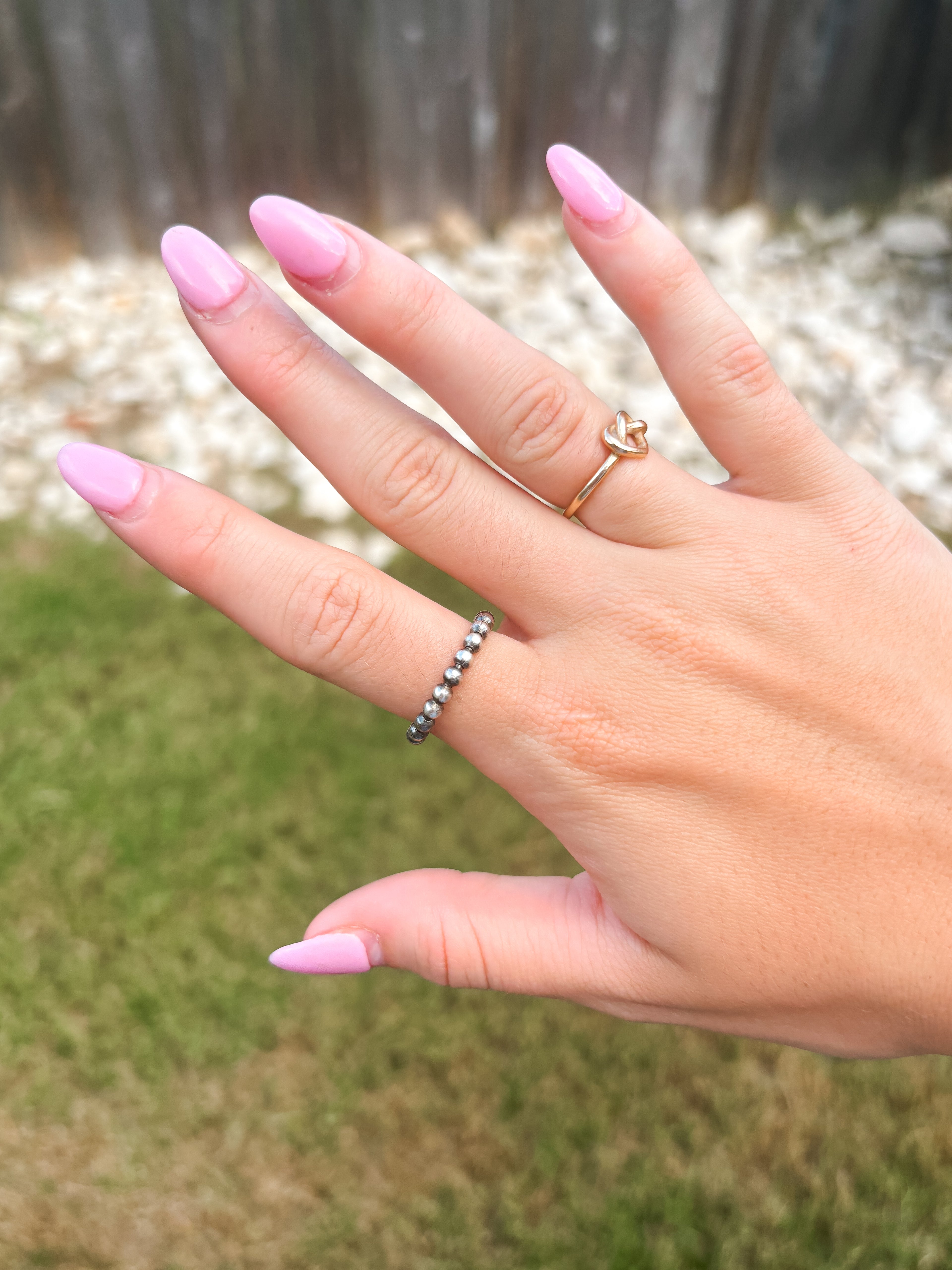 4MM Navajo Pearl Ring